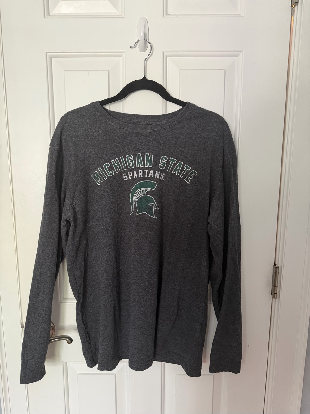 Michigan State Spartans Long Sleeve Tee - Gray